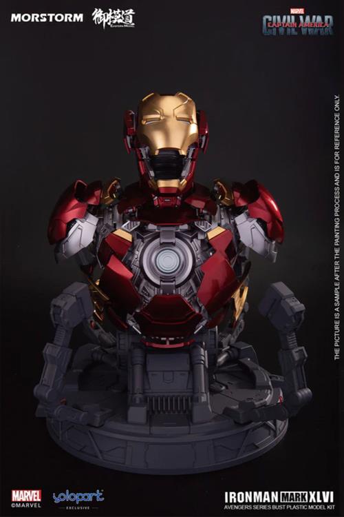 E-Model: Iron Man MK46 Bust Model Kit