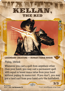 Kellan, the Kid (Showcase) (OTJ-294) (Borderless) [Outlaws of Thunder Junction] Foil