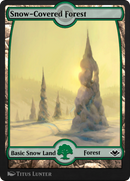 Snow-Covered Forest (PANA-261) [MTG Arena Promos]