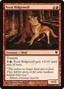 Feral Ridgewolf (ISD-142) [Innistrad]