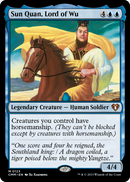 Sun Quan, Lord of Wu (CMM-123) [Commander Masters] Foil