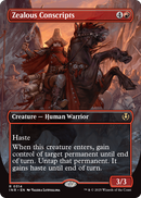 Zealous Conscripts (Borderless) (INR-314) [Innistrad Remastered] Foil