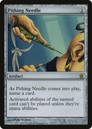 Pithing Needle (SOK-158) [Saviors of Kamigawa] Foil