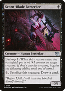 Scorn-Blade Berserker (MOM-124) [March of the Machine] Foil