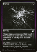 Duress (DBL-098) [Innistrad: Double Feature] Foil