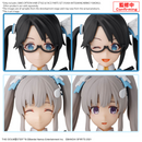 30MS Option Hair Style & Face Parts Set (Yuika Mitsumine / Kiriko Yukoku)