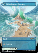 Barkchannel Pathway (Borderless) (SLU-011) (Showcase) (Borderless) [Secret Lair: Ultimate Edition] Foil