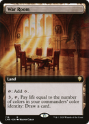War Room (Extended Art) (CMR-716) [Commander Legends] Foil