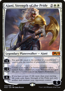 Ajani, Strength of the Pride (M20-002) [Core Set 2020] Foil