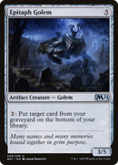 Epitaph Golem (M21-230) [Core Set 2021]