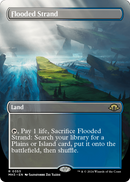 Flooded Strand (Borderless) (MH3-353) [Modern Horizons 3]