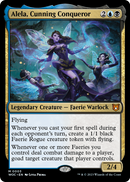 Alela, Cunning Conqueror (WOC-003) [Wilds of Eldraine Commander] Foil