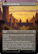 Myriad Landscape (Borderless) (LTC-534) [Tales of Middle-earth Commander] Foil
