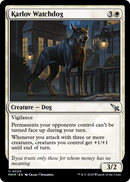 Karlov Watchdog (MKM-020) [Murders at Karlov Manor] Foil