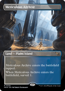 Meticulous Archive (Borderless) (MKM-328) [Murders at Karlov Manor]
