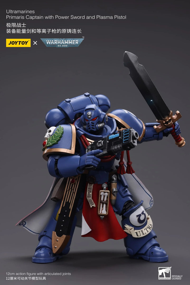 Joytoy: Ultramarines Captain with Power Sword and Plasma Pistol