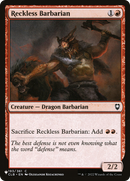 Reckless Barbarian (LIST-CLB-193) [The List]