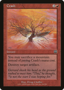 Crash (MMQ-186) [Mercadian Masques] Foil