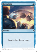 Preordain (White Border) (MB2-035) [Mystery Booster 2]