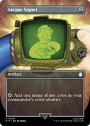Arcane Signet (Borderless) (PIP-356) [Fallout] Foil