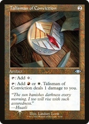 Talisman of Conviction (Retro Frame) (MH1-033) [Modern Horizons 1 Timeshifts] Etched Foil