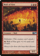 Wall of Fire (M10-162) [Magic 2010]