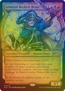 Admiral Beckett Brass (Rainbow Foil) (SLD-1410★) (Showcase) [Secret Lair Drop] Foil