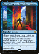 Karn's Temporal Sundering (DOM-055) [Dominaria] Foil