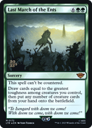 Last March of the Ents (PRE-172) [Tales of Middle-earth Promos] Foil