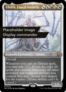 Ulalek, Fused Atrocity (Display Commander) (Ripple Foil) - Thick Stock (M3C-151) [Modern Horizons 3 Commander] Foil