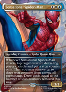 Sensational Spider-Man (Borderless) (SPE-025) [Marvel's Spider-Man: Eternal-Legal] Foil