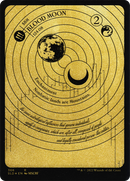 Blood Moon (Foil Etched) (Gold) (SLD-366) [Secret Lair Drop] Etched Foil