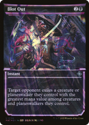 Blot Out (Halo Foil) (MAT-196) (Showcase) [March of the Machine: The Aftermath] Foil