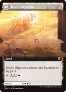 Ondu Inversion (Extended Art) (ZNR-321) [Zendikar Rising] Foil