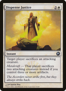 Dispense Justice (SOM-005) [Scars of Mirrodin] Foil