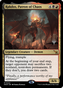 Rakdos, Patron of Chaos (PPMKM-224) [Promo Pack: Murders at Karlov Manor Promos] Foil
