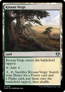 Krosan Verge (CMM-1008) [Commander Masters]