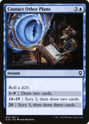Contact Other Plane (CLB-062) [Commander Legends: Battle for Baldur's Gate] Foil