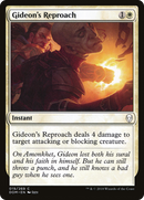 Gideon's Reproach (DOM-019) [Dominaria] Foil