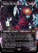 Obosh, the Preypiercer (Serial Numbered) (MUL-184) (Showcase) (Borderless) [Multiverse Legends] Foil
