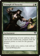 Triumph of Ferocity (AVR-198) [Avacyn Restored] Foil