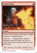 Unholy Heat (White Border) (MB2-063) [Mystery Booster 2]