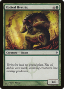 Rotted Hystrix (NPH-120) [New Phyrexia] Foil
