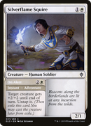 Silverflame Squire (ELD-031) [Throne of Eldraine] Foil