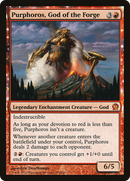 Purphoros, God of the Forge (THS-135) [Theros] Foil
