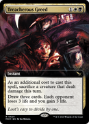 Treacherous Greed (Extended Art) (MKM-420) [Murders at Karlov Manor]