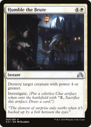 Humble the Brute (SOI-023) [Shadows over Innistrad] Foil