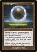 Damping Sphere (Retro Frame) (DMR-377) [Dominaria Remastered] Foil