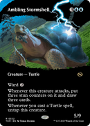 Ambling Stormshell (Borderless) (TDM-332) (Showcase) [Tarkir: Dragonstorm] Foil