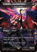 Diabolos, Guardian Force - Death's Shadow (GAME-040) (Borderless) [Standard Showdown Promos]